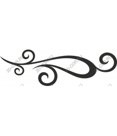  Elegant flourish