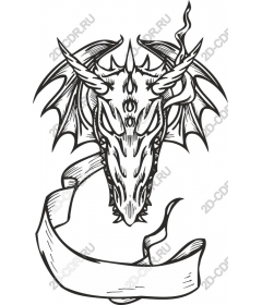 Work "Skull Dragon"