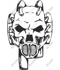  Ferocious Skull