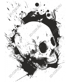 Dynamic skull ink