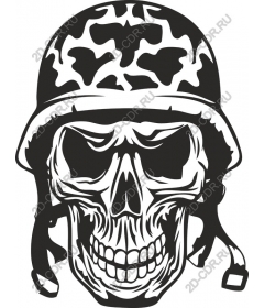 Military skull