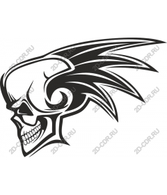 Rebel skull