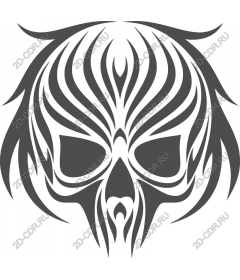 Tribal skull