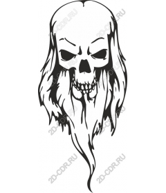  Menacing skull