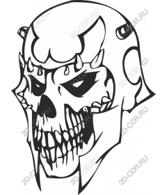  Ferocious Skull