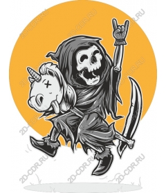 The Grim Reaper Unicorn