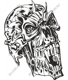  Ferocious Skull