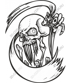 Gothic skull