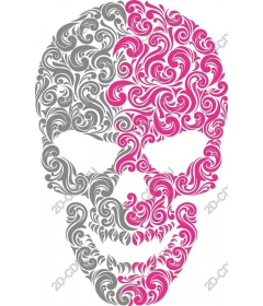  Decorated skull