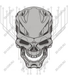  Cyber skull