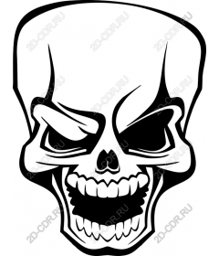  Menacing skull