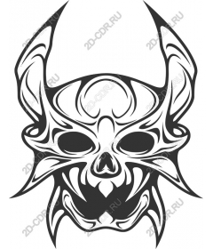 Tribal skull