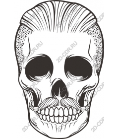 Vintage skull - Angie