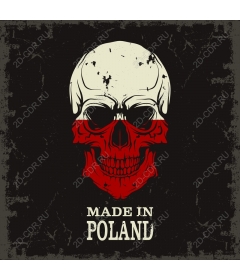  Made in Poland Skull