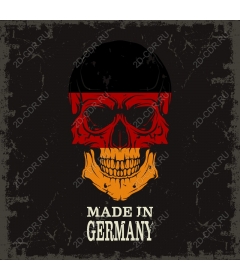  Made in Germany Skull