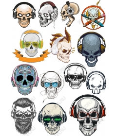 Skull-Edge Headphones