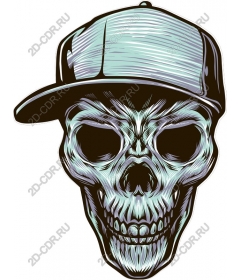 Daring skull with cap Snapback