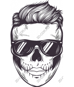 Stylish sunglasses Skull