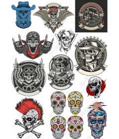 Skull-themed collection