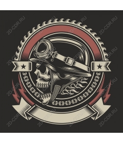 Vintage Skull Miner