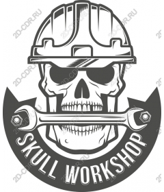 Workshop for the production of skulls