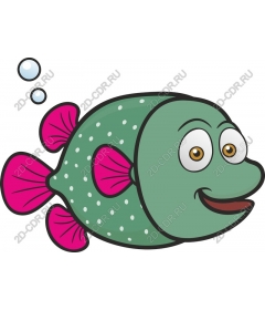 Adorable cartoon fish