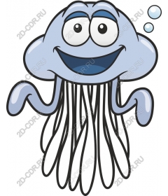  Cute jellyfish