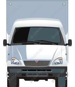 White delivery truck