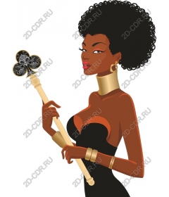 Glamorous keys holder