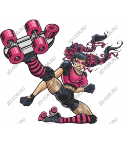 Brutal roller skater