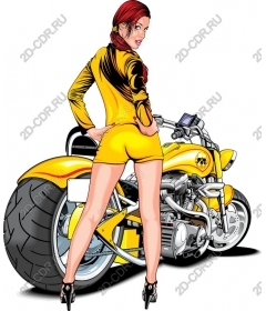 Bright motorcycle model