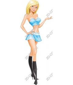  Chic blue fashion