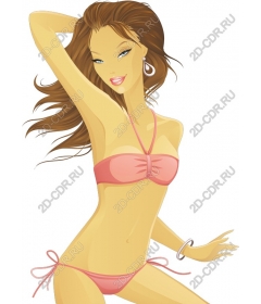  Elegant summer woman