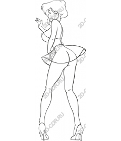 Glamorous character
