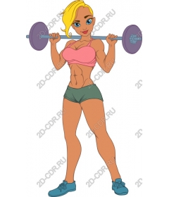  Empowered fitness woman