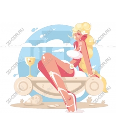  Luxury bath time