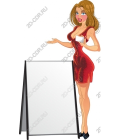  Bright red dress for women