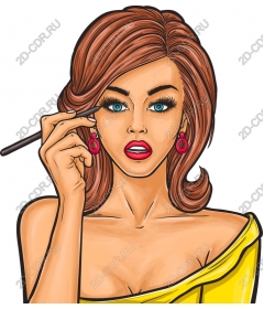 Glamorous makeup