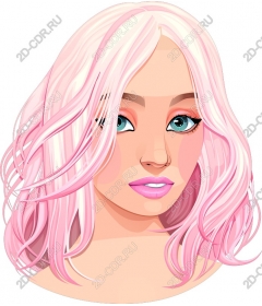  Gorgeous pink hair