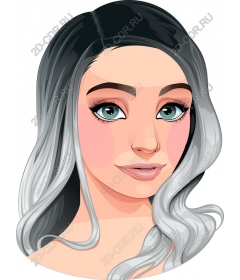  Elegant modern woman