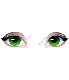  Charming green eyes