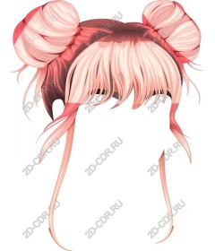  Charming hairstyles "Double beam"