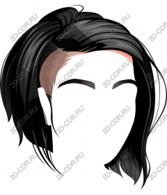  Chic haircut "under the bottom"