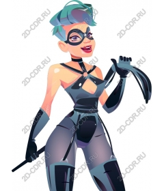 Glamorous character