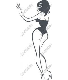  Classic pin-up