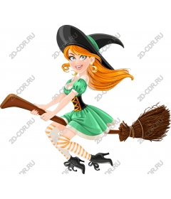 Playful witch
