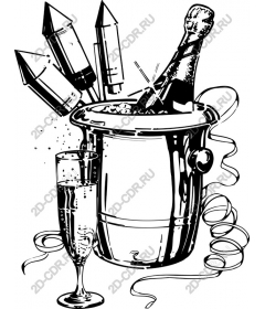 A holiday with a Bucket of Champagne
