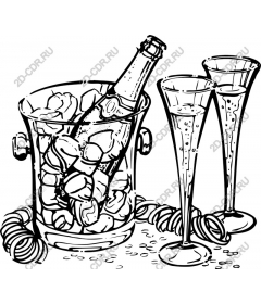  Elegant holiday champagne