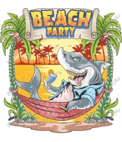  Beach party Shark