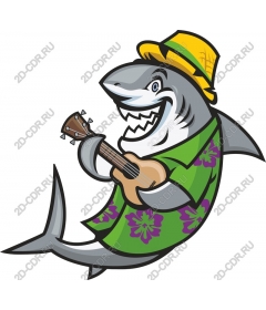 Tropical shark Ukulele Fun